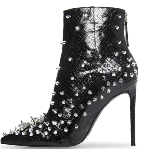 Steve Madden Viceroy Stiletto Heeled Ankle Boot - Picture 2 of 6